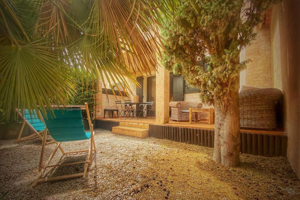 Cocoon'Isle - Jardinet- Jacuzzi Apartment L'Isle-sur-la-Sorgue Exterior photo